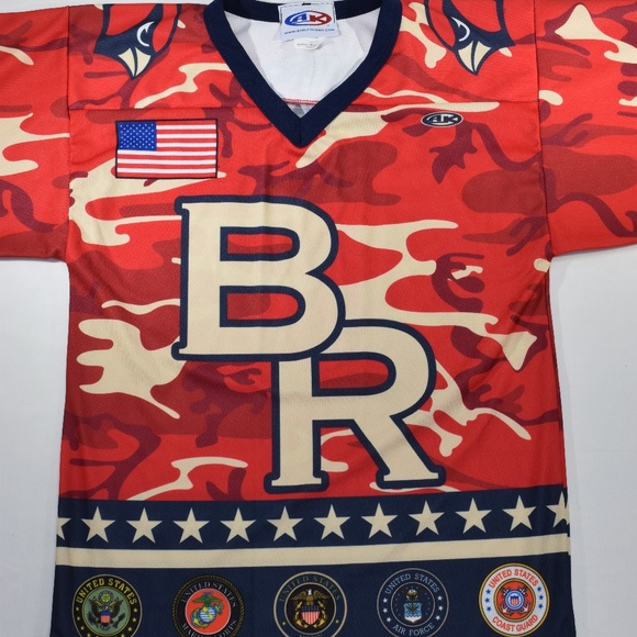 EUC AK ARMED FORCES MILITARY HOCKEY JERSEY - Picture 2 of 8